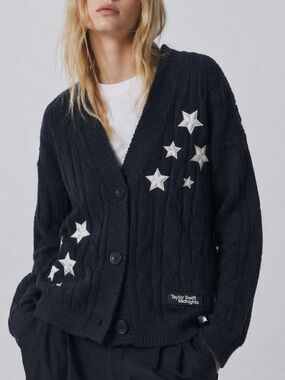 Taylor Swift Midnights Cardigan Taylors Version in Navy Blue